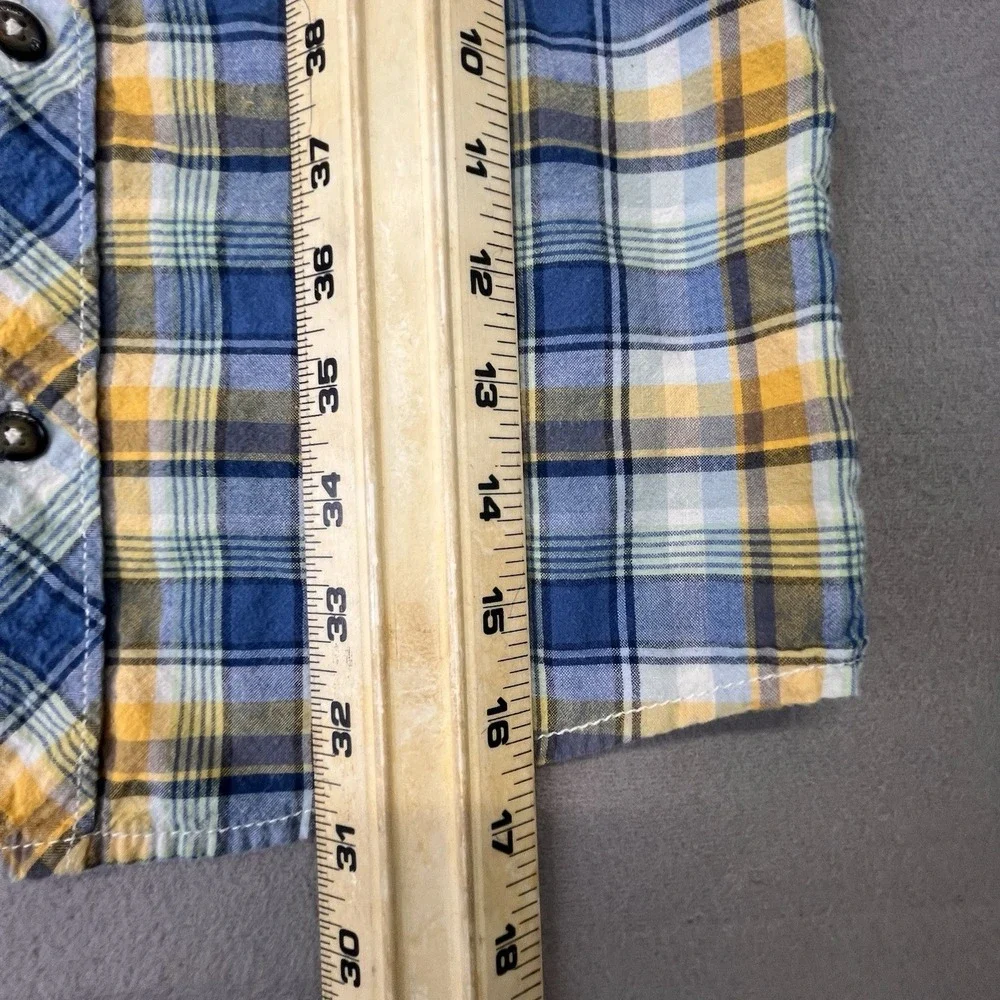 Genuine Kids by OshKosh B'gosh Plaid Button-down Long-Sleeve Shirt - Size 6